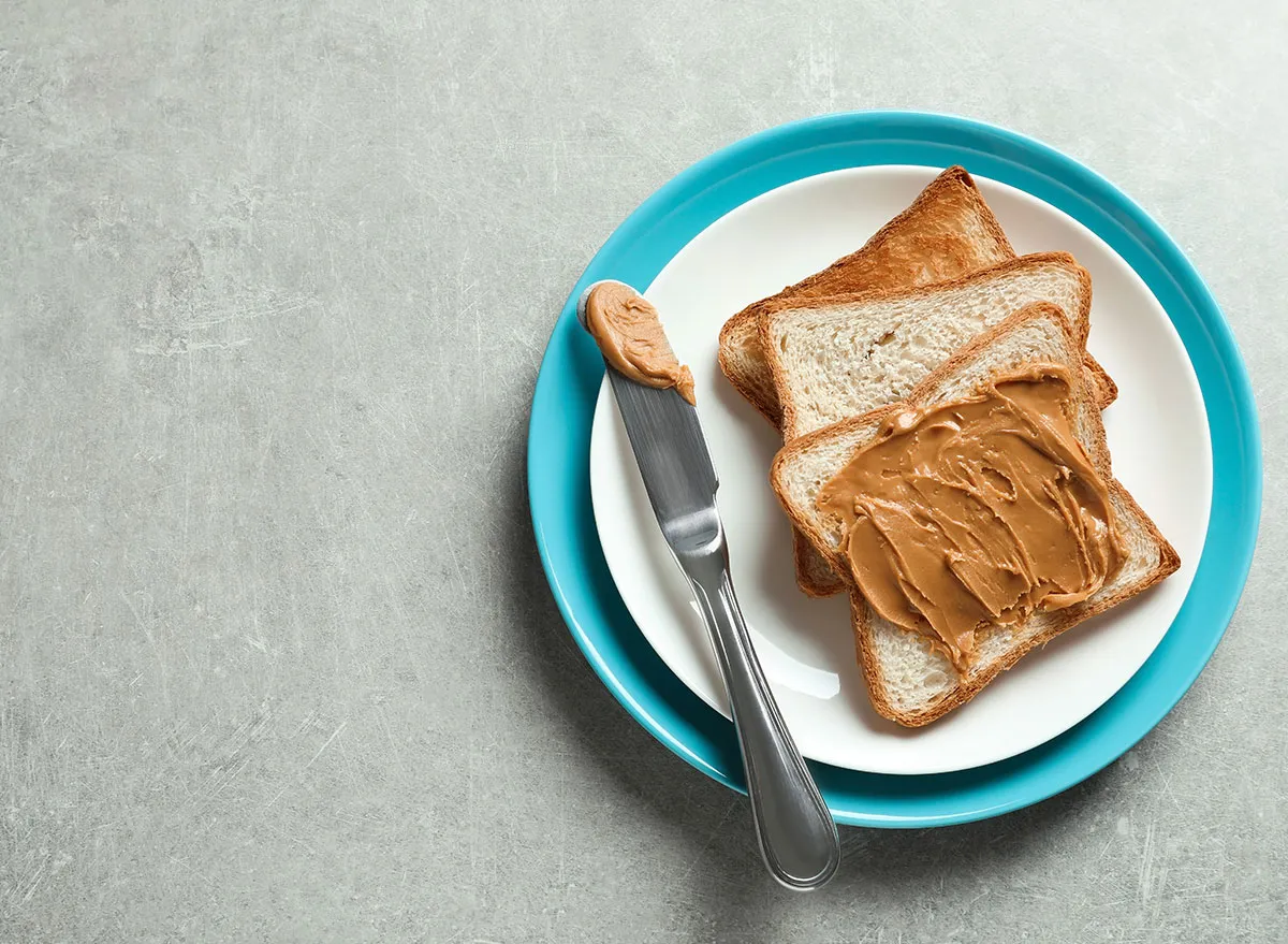 toast peanut butter