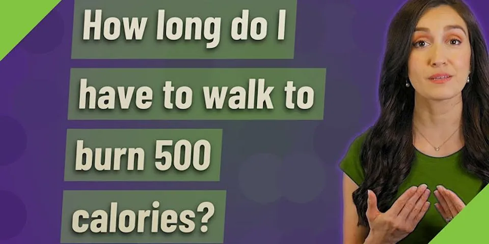 How many miles do I walk to burn 500 calories?