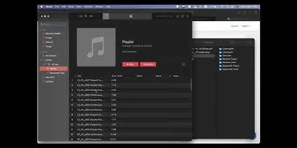 How to add songs to Playlist on iTunes