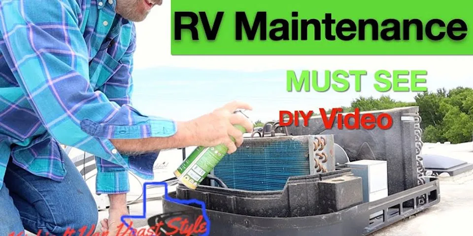 How to clean Dometic RV air conditioner