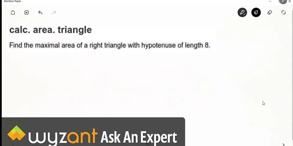 How to find the height of a right triangle with only the hypotenuse