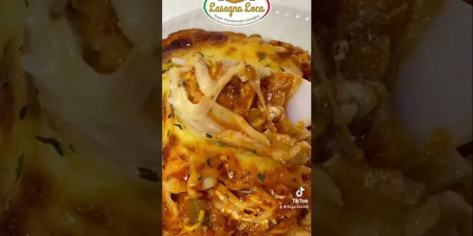 How to reheat eggplant Lasagna