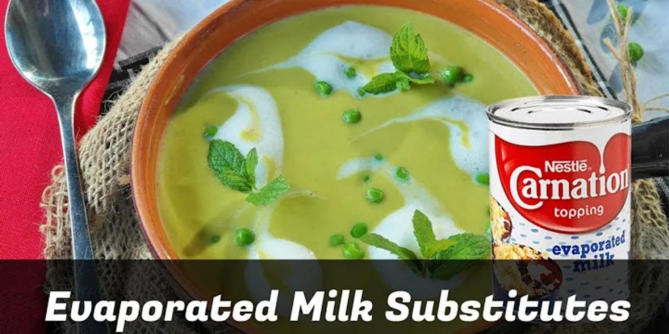 What can I use instead of evaporated milk