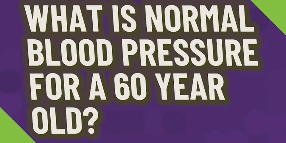 What is a normal blood pressure for a 66 year old man?