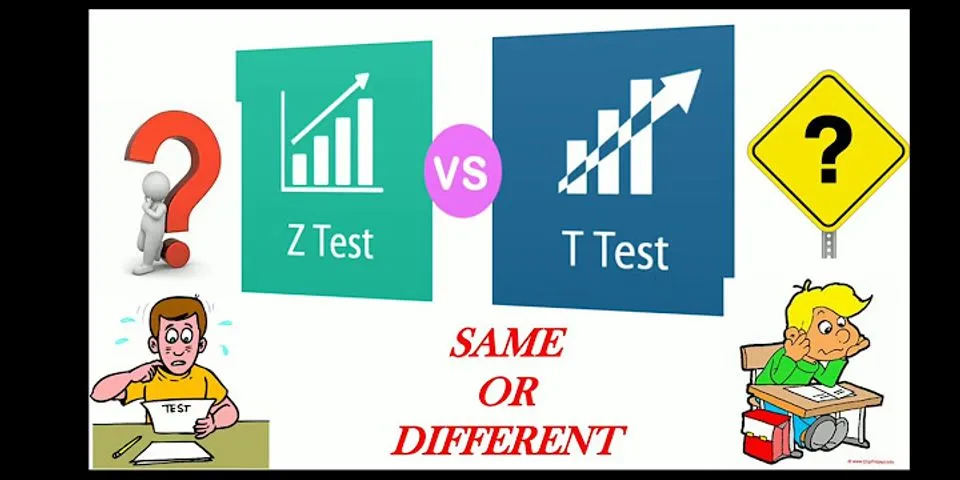 When is a t-test used instead of a z-test?